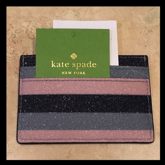 kate spade Accessories - ❤️NEW MARKDOWN❤️Kate Spade Glitter creditcard case